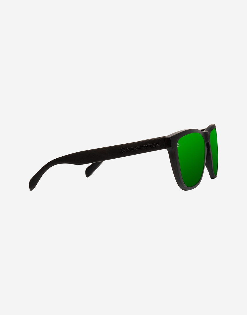Hawkers REGULAR MATTE BLACK - EMERALD master image number 3.0
