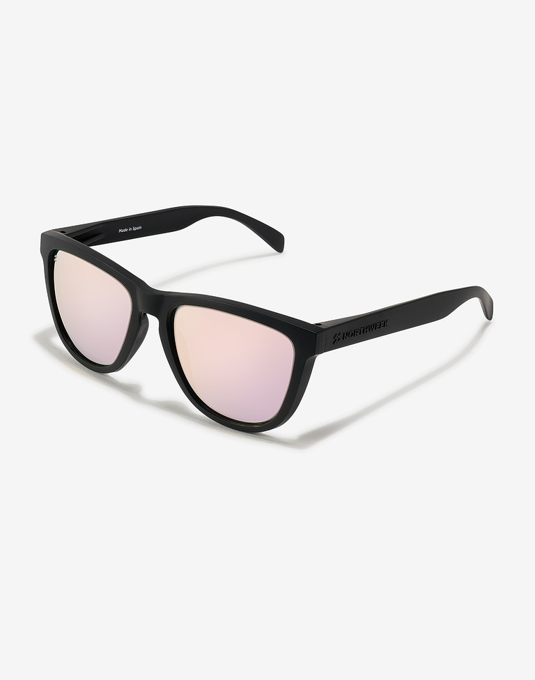 Sonnenbrille Northweek REGULAR MATTE BLACK - ROSE GOLD