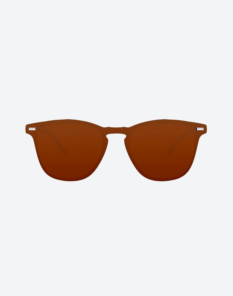 Sunglasses Northweek WALL PHANTOM MATTE BLACK - AMBAR POLARIZED