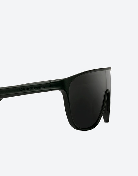 Sunglasses Northweek DEMON MATTE BLACK - BLACK POLARIZED