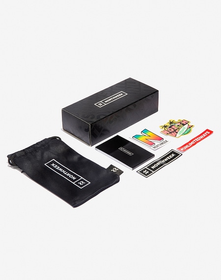 Oculos de sol Northweek WALL GRADIANT PINK - ROSE GOLD POLARIZED