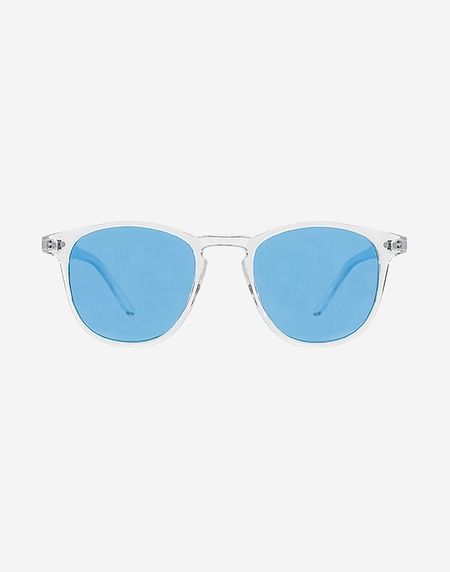 Lunettes de soleil Northweek WALL BRIGHT WHITE - TRANSPARENT BLUE POLARIZED