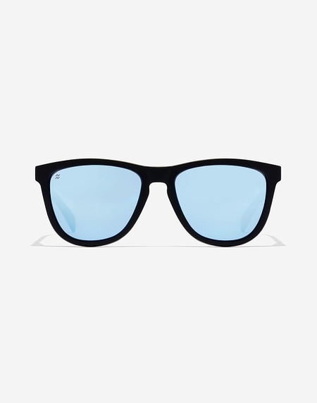 Sonnenbrille Northweek REGULAR MATTE BLACK - BLUE CHROME