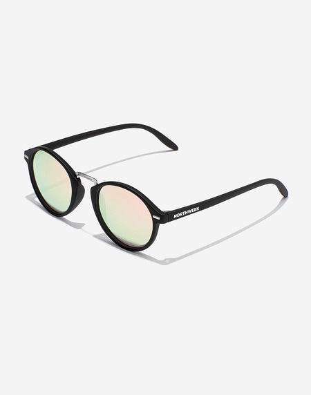 Sonnenbrille Northweek VESCA MATTE BLACK - ROSE GOLD POLARIZED