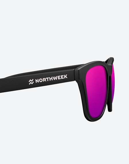 Gafas de sol Northweek REGULAR MATTE BLACK PURPLE POLARIZED