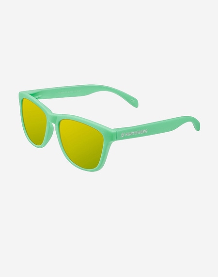 Oculos de sol Northweek REGULAR MATTE MINT GREEN - GOLD POLARIZED