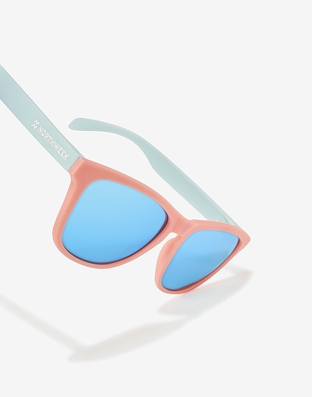 Sunglasses Northweek REGULAR MATTE PINK/BLUE - ICE POLARIZED