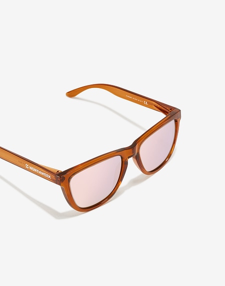 Lunettes de soleil Northweek REGULAR CARAMEL- ROSE GOLD