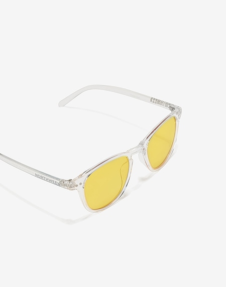 Gafas de sol Northweek WALL BRIGHT WHITE - TRANSPARENT YELLOW POLARIZED