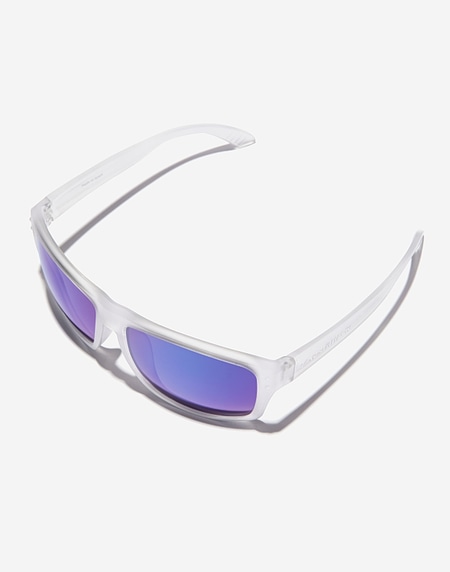 Sunglasses Northweek BOLD - POLARIZED MATTE TRANSPARENT MIRROR SKY