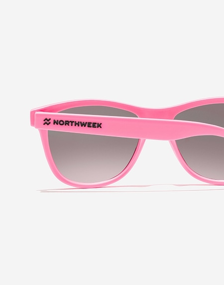 Sonnenbrille Northweek REGULAR MATTE PINK - ICE BLUE POLARIZED