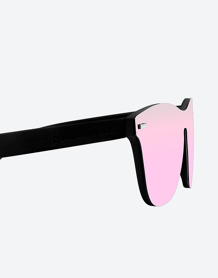Sunglasses Northweek REGULAR PHANTOM BLACK - ROSEGOLD POLARIZED