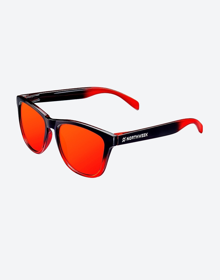 Sonnenbrille Northweek GRADIANT BLACK & RED - RED POLARIZED