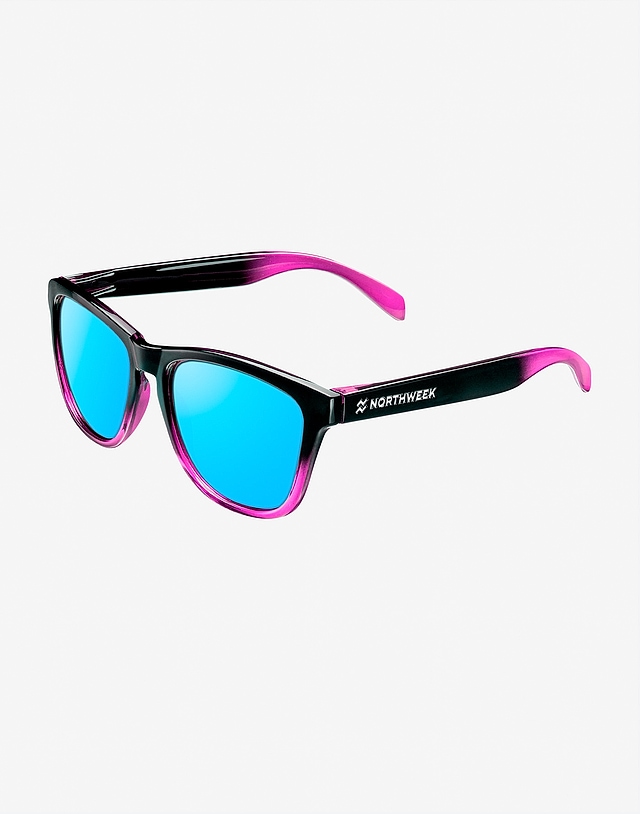 Hawkers GRADIANT SHBLACK PINK ICE BLUE POLARIZED w640
