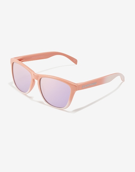 Sunglasses Northweek GRADIANT PINK/WHITE - ROSE GOLD POLARIZED