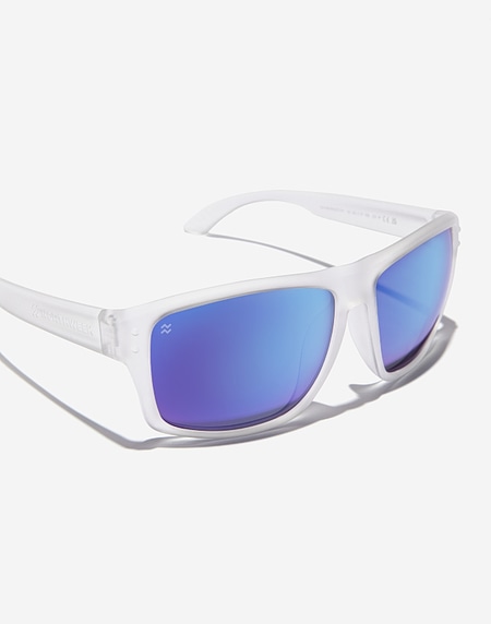 Sunglasses Northweek BOLD - POLARIZED MATTE TRANSPARENT MIRROR SKY