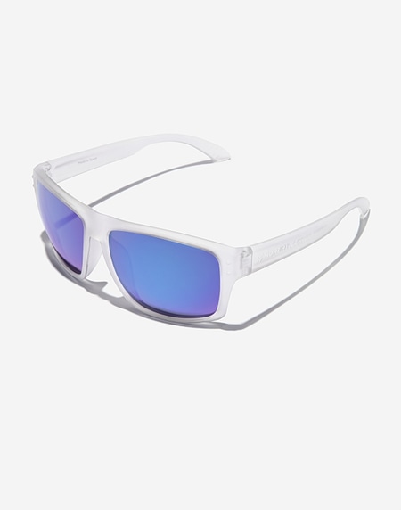 Sunglasses Northweek BOLD - POLARIZED MATTE TRANSPARENT MIRROR SKY