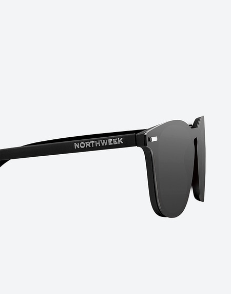 Occhiali da sole Northweek WALL PHANTOM MATTE BLACK - SILVER POLARIZED