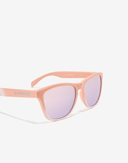 Sunglasses Northweek GRADIANT PINK/WHITE - ROSE GOLD POLARIZED