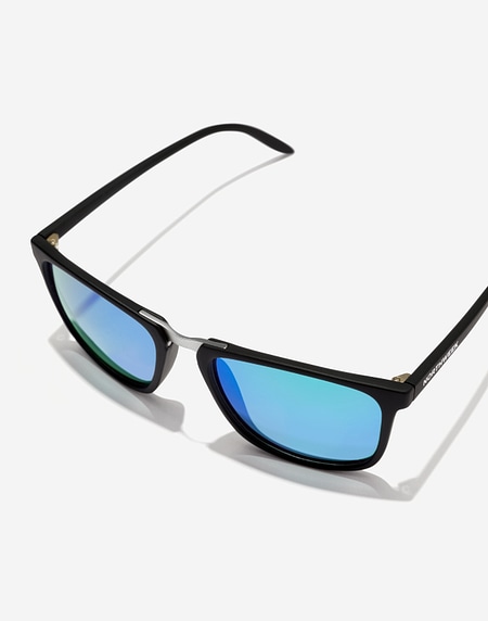 Occhiali da sole Northweek SHELTER MATTE BLACK - GREEN POLARIZED