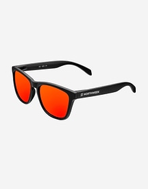 Hawkers REGULAR MATTE BLACK - RED POLARIZED w180