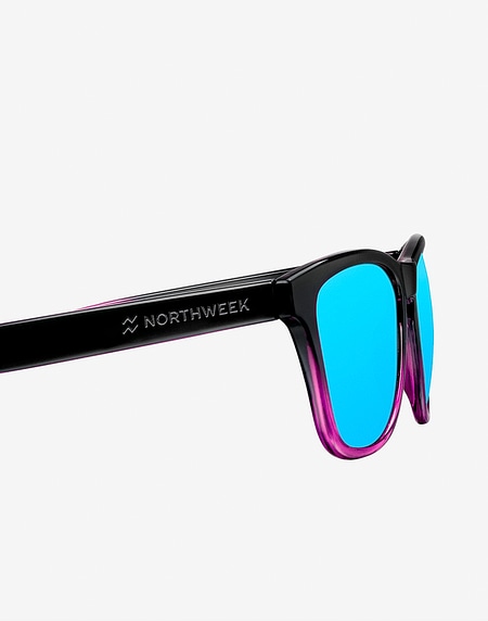 Lunettes de soleil Northweek GRADIANT SHBLACK PINK ICE BLUE POLARIZED