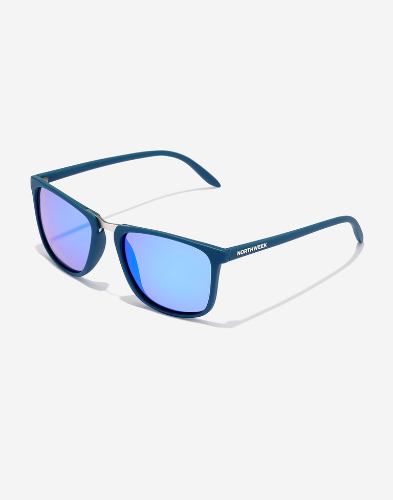 Sonnenbrille Northweek SHELTER MATTE DARK BLUE - BLUE POLARIZED