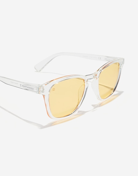 Lunettes de soleil Northweek WALL - TRANSPARENT YELLOW