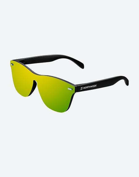 Sunglasses Northweek REGULAR PHANTOM BLACK - GOLD POLARIZED
