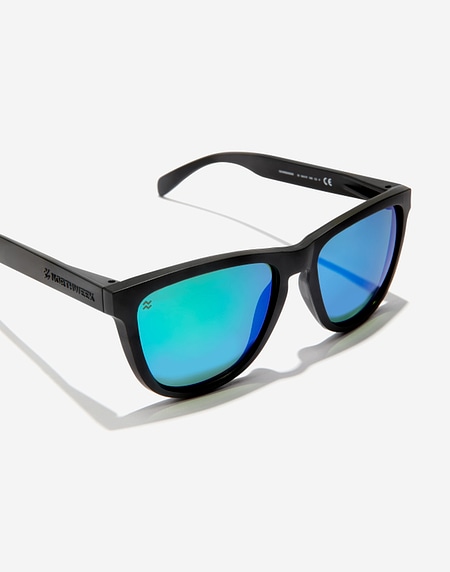 Gafas de sol Northweek REGULAR MATTE BLACK - EMERALD