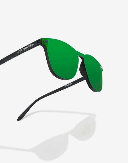 Sonnenbrille Northweek WALL PHANTOM MATTE BLACK - GREEN POLARIZED