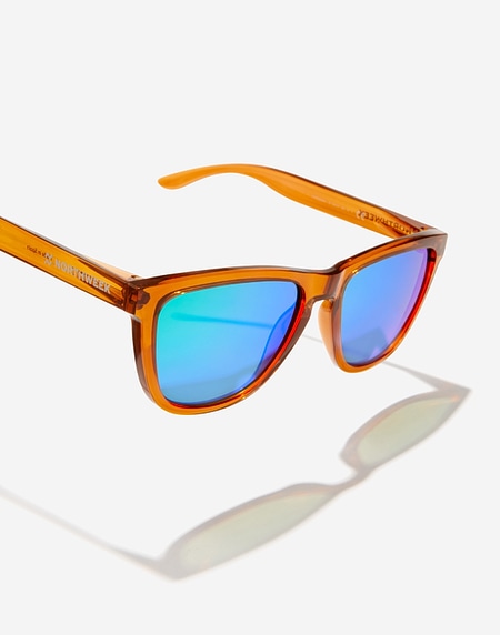 Sonnenbrille Northweek REGULAR CARAMEL - EMERALD