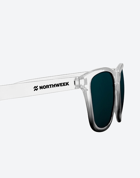 Lunettes de soleil Northweek GRADIANT WHITE/BLACK - BLACK POLARIZED