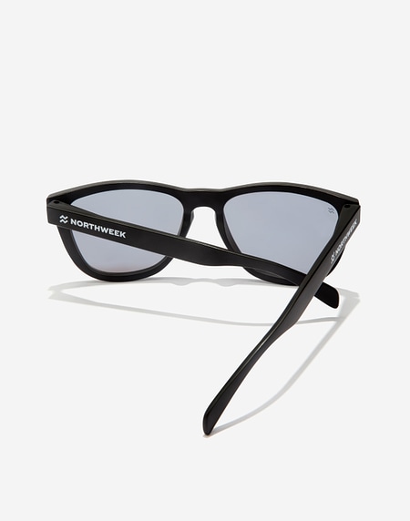 Lunettes de soleil Northweek REGULAR MATTE BLACK - BLUE CHROME