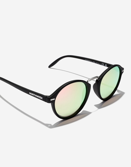 Sonnenbrille Northweek VESCA MATTE BLACK - ROSE GOLD POLARIZED