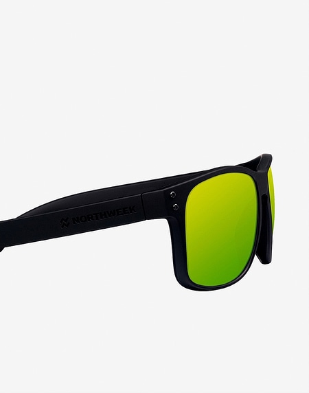 Gafas de sol Northweek BOLD MATTE BLACK - GOLD POLARIZED